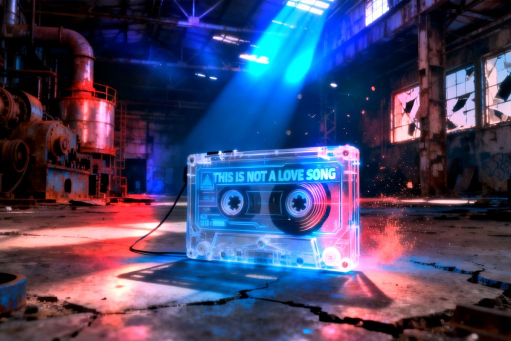 The Music Cassette is playing This Is Not a Love Song